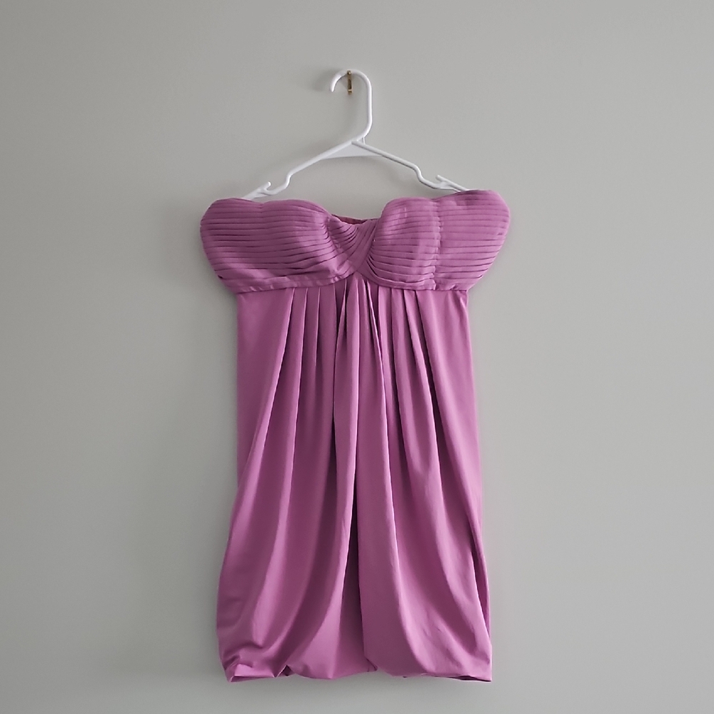 Strapless Pink Dress